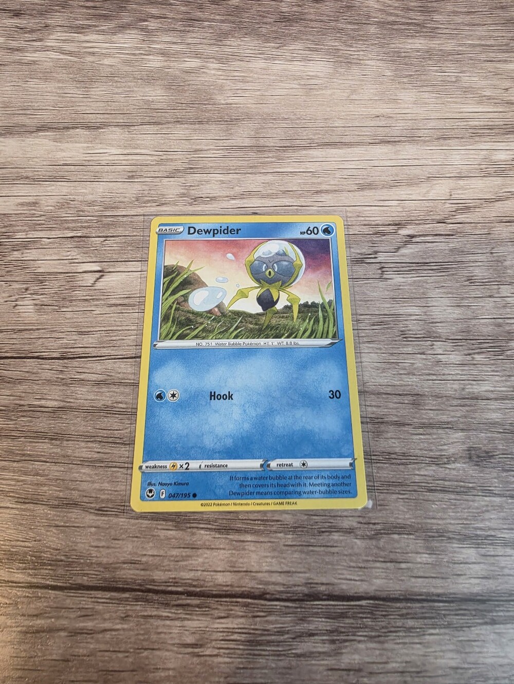 💫BUY 5 FOR $26 Pokemon Dewpider Card